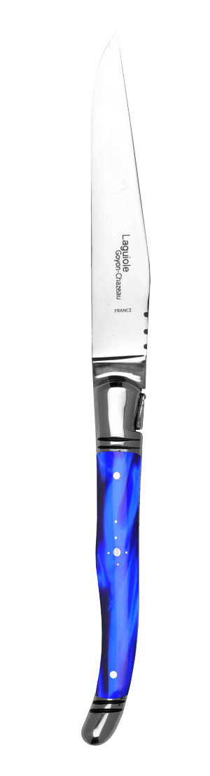 Laguiole Prestige knife, gitane blue