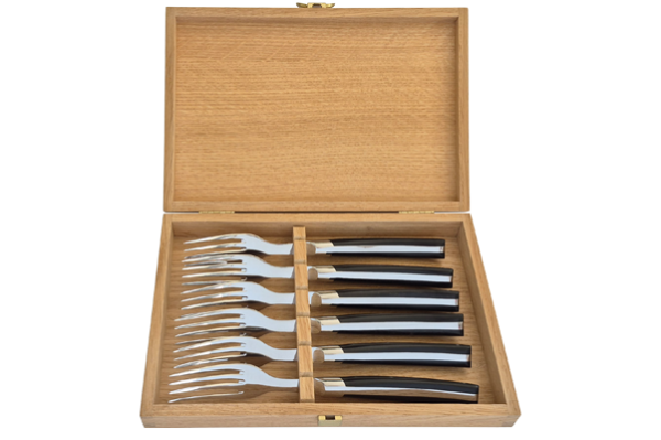 Set of 6 Stylver Avantage forks – Wooden handles